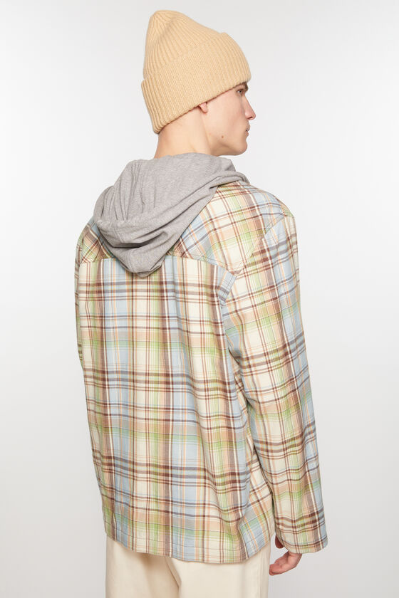 (image for) Aesthetic Hooded overshirt jacket